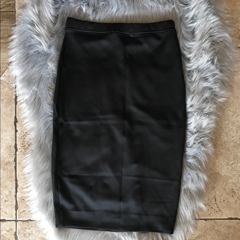 Necessary Objects Black Stretch Pencil Skirt - image 4